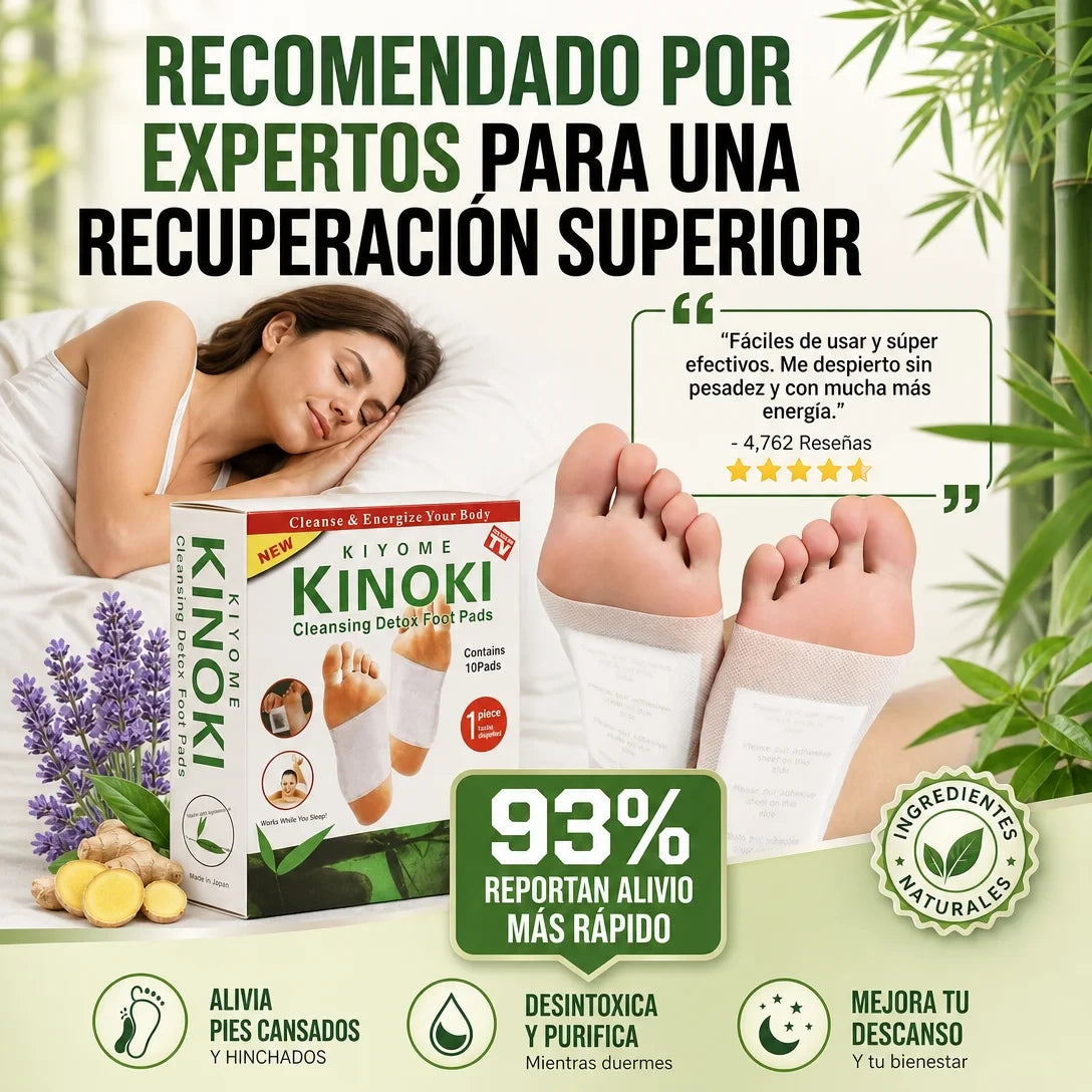 Parches Kinoki | Detox Y Desinflamatorio