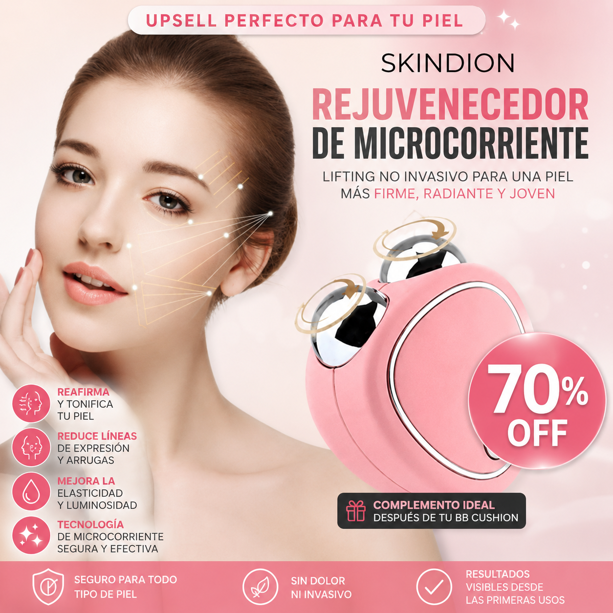 Skindion | Rejuvenecedor De Microcorriente