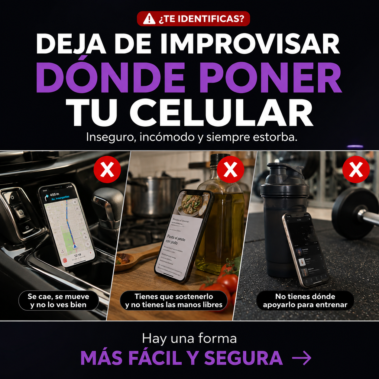 VAKO™ | Soporte Magnético 360°