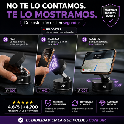 VAKO™ | Soporte Magnético 360°