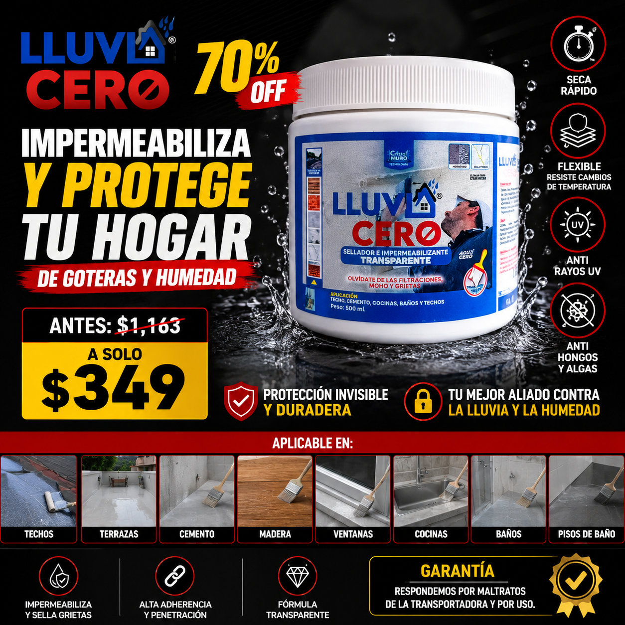 Lluvia Cero (500ml)