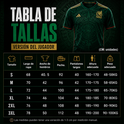 Jersey Oficial Selección Nacional