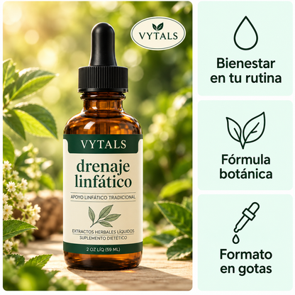 Gotas 100% Naturales Para Drenaje Linfático