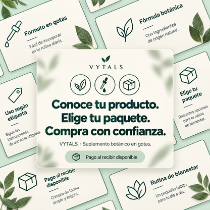 Gotas 100% Naturales Para Drenaje Linfático