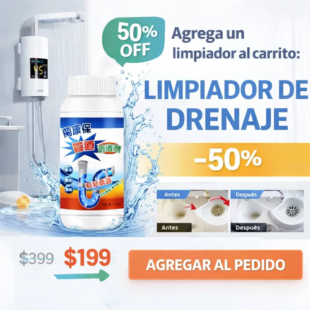 Limpiador De Drenaje