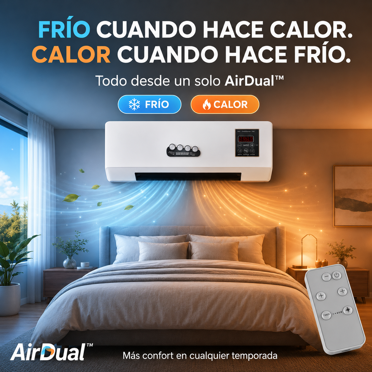 AirDual - Mini Aire Acondicionado