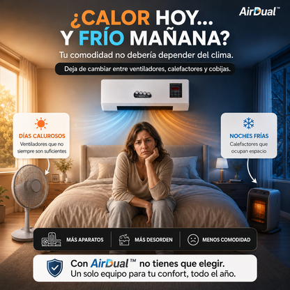 AirDual - Mini Aire Acondicionado