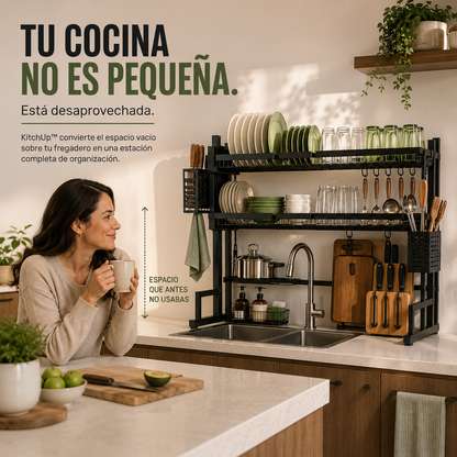 KitchUP - Escurridor 2 Niveles