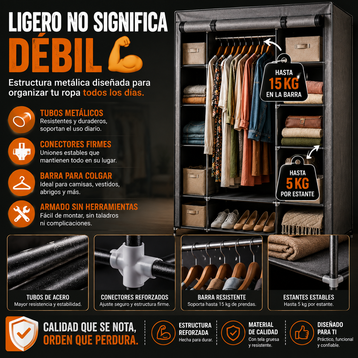 ClosetGo - Armario Plegable