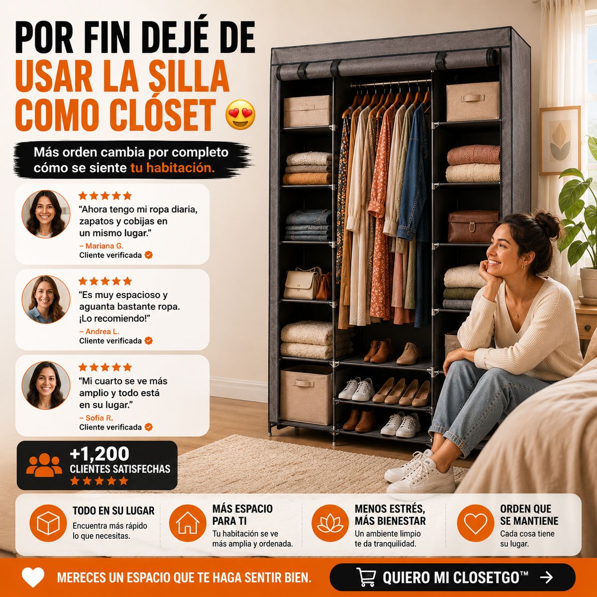 ClosetGo - Armario Plegable