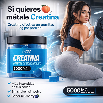 Gomitas De Creatina | 🍑Aumenta Tus Glúteos