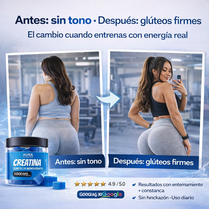 Gomitas De Creatina | 🍑Aumenta Tus Glúteos