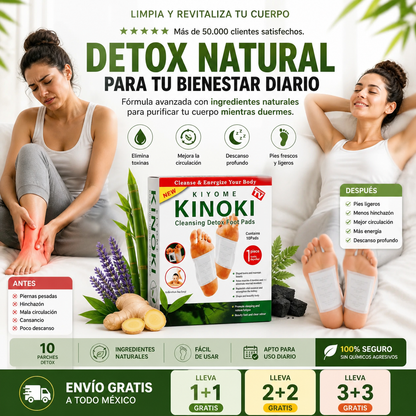 Parches Kinoki | Detox Y Desinflamatorio