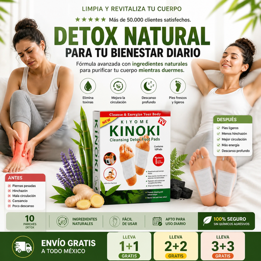 Parches Detox Kinoki