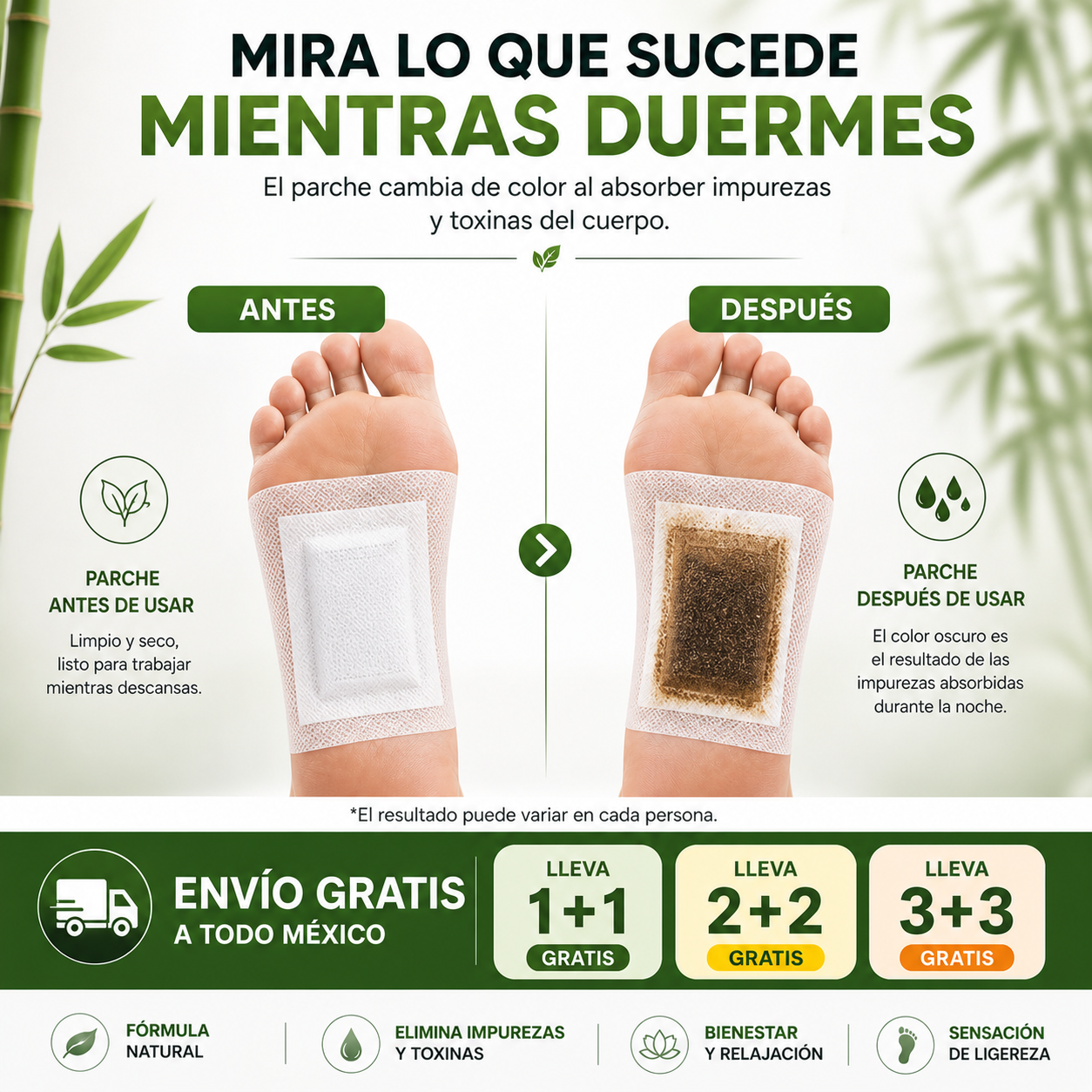 Parches Kinoki | Detox Y Desinflamatorio