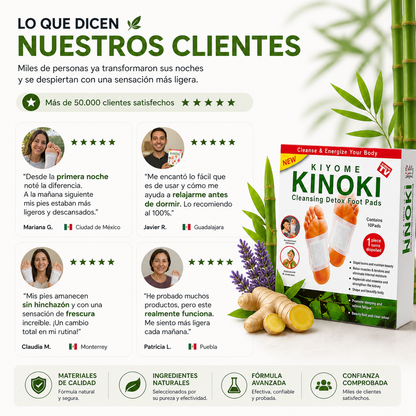 Parches Kinoki | Detox Y Desinflamatorio
