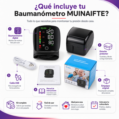 MEDPULSE™ | Baumanómetro Digital 3 En 1