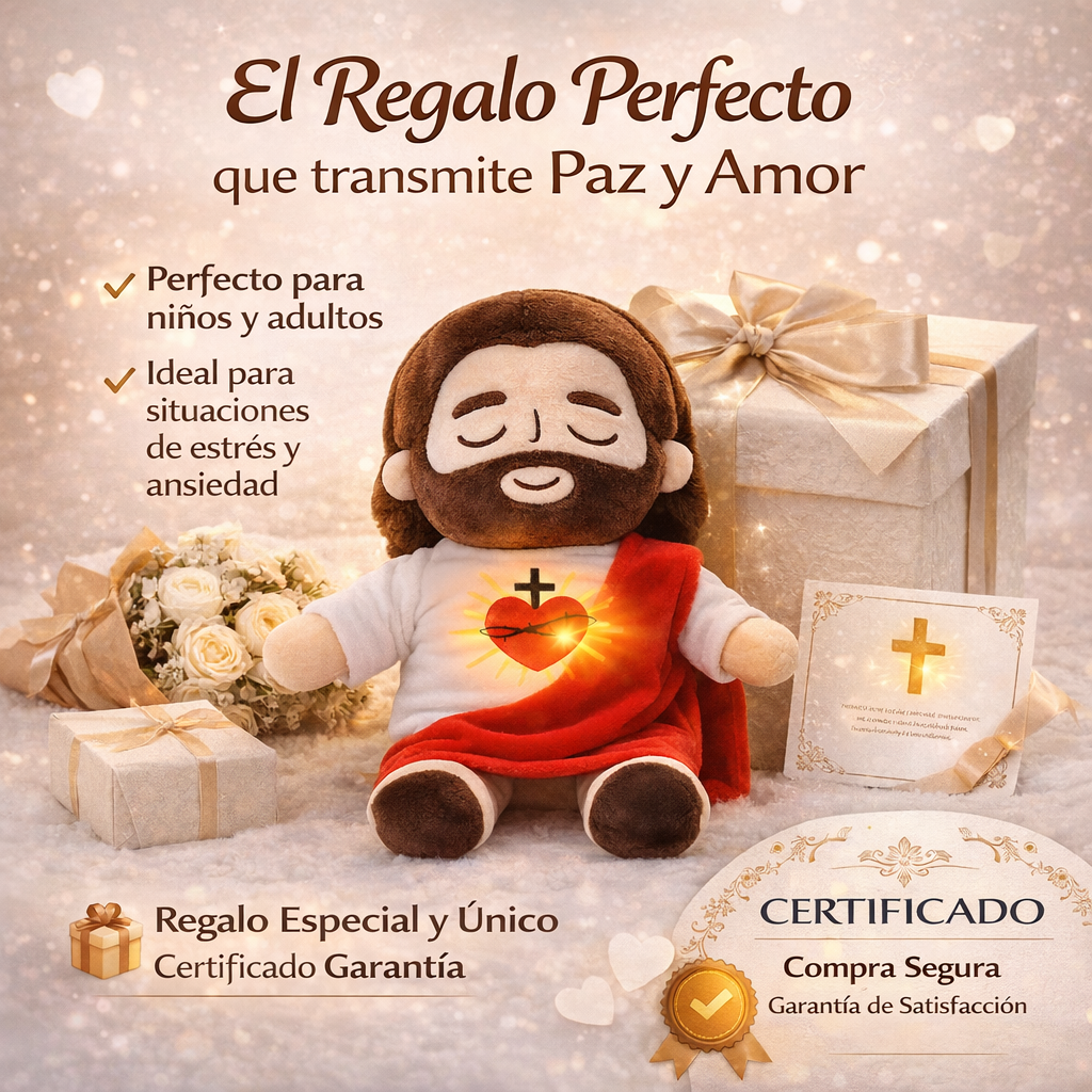Peluche De Jesús Que Respira Para Alivio
