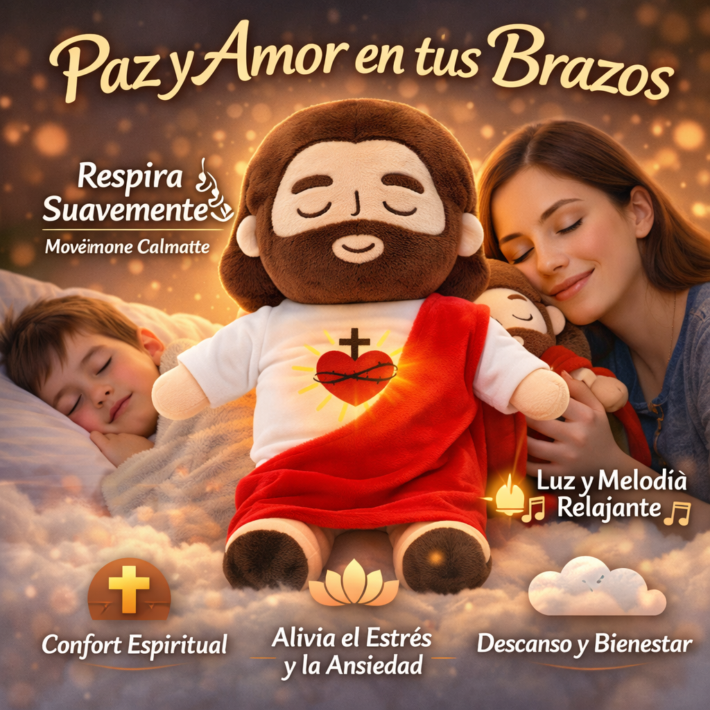 Peluche De Jesús Que Respira Para Alivio