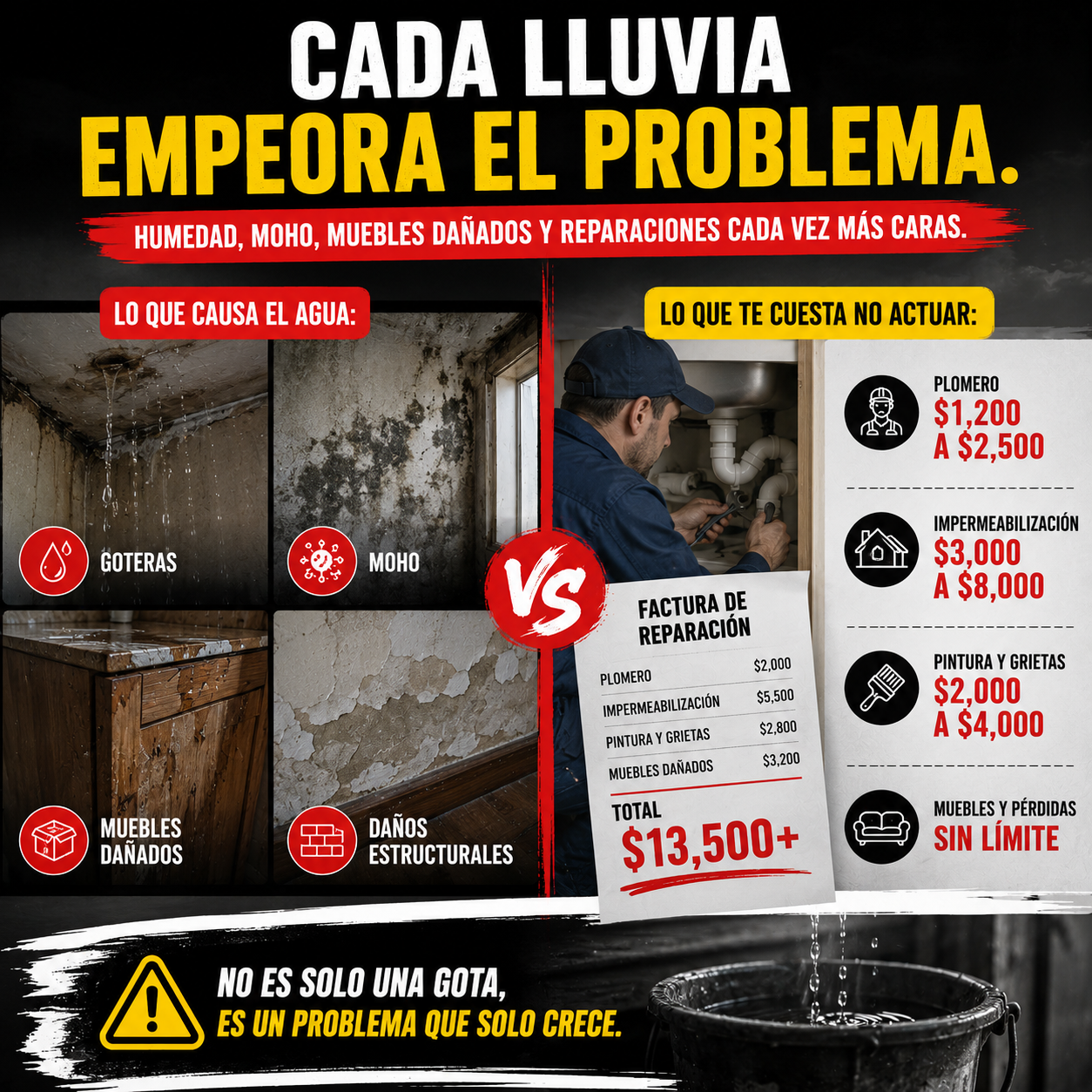 Cinta Impermeable de Máxima Adhesión 9 En 1