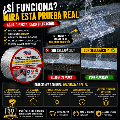 Cinta Impermeable de Máxima Adhesión 9 En 1
