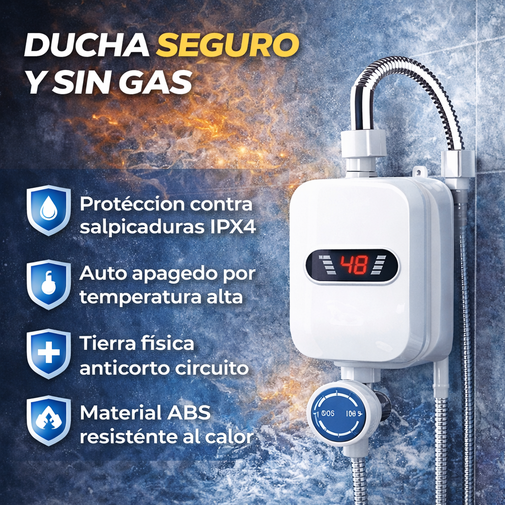 HOTGO™ Calienta Y Ahorra Energía Al Instante