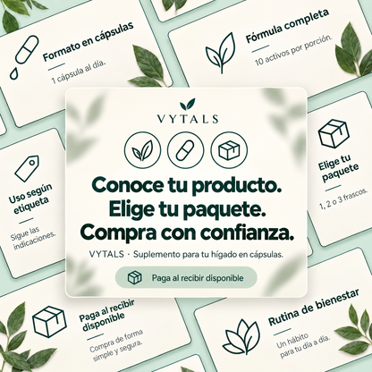 Conoce tu producto, elige tu paquete