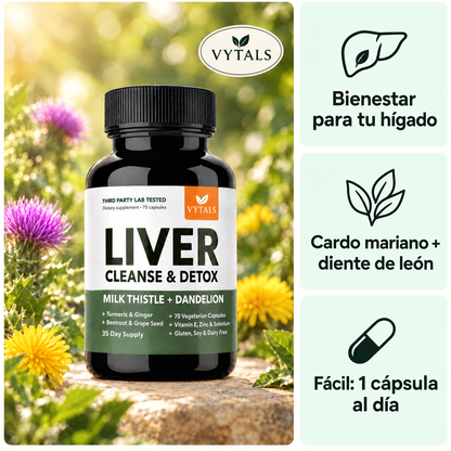 VYTALS Liver Detox - 1 capsula al dia