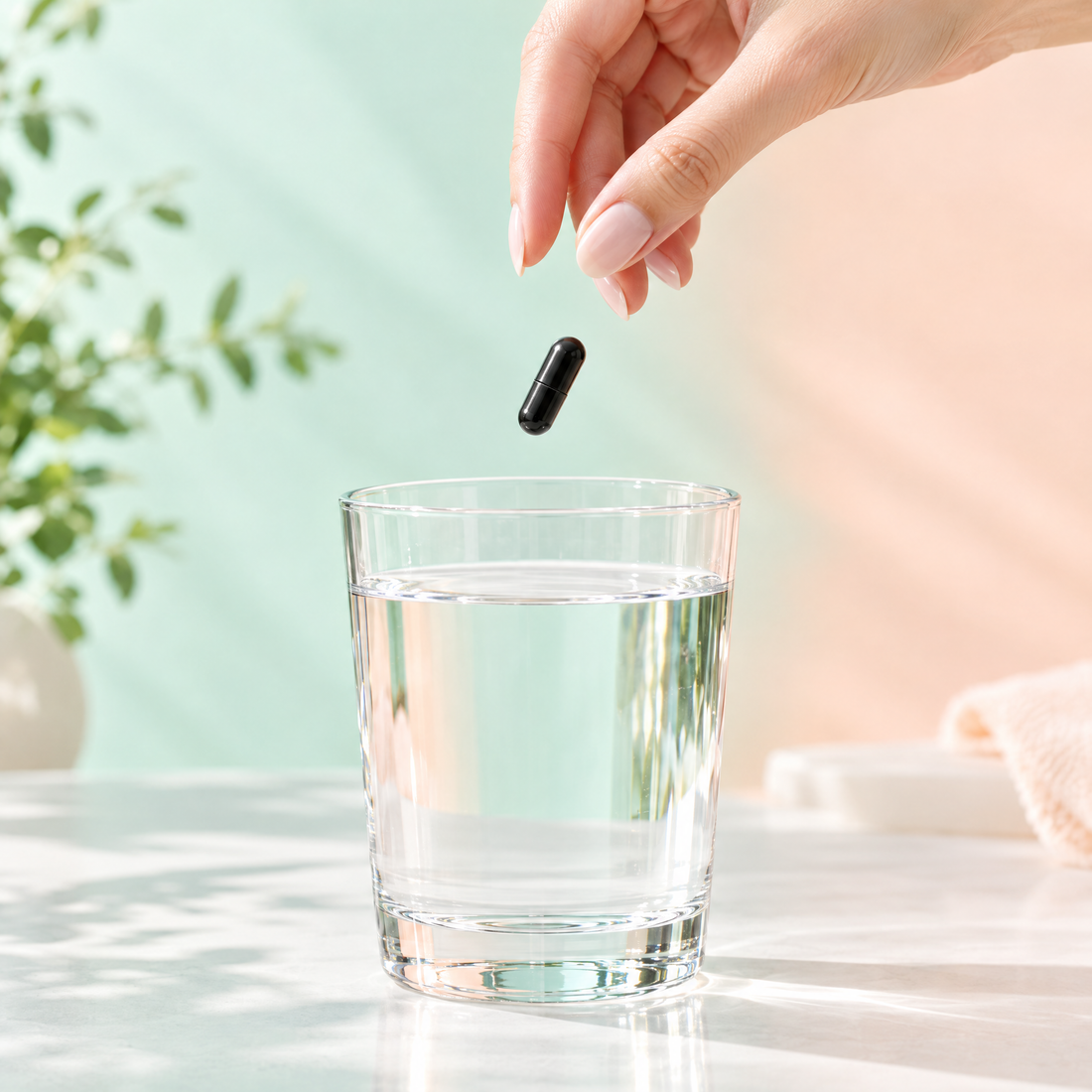 Tan fácil como un vaso de agua